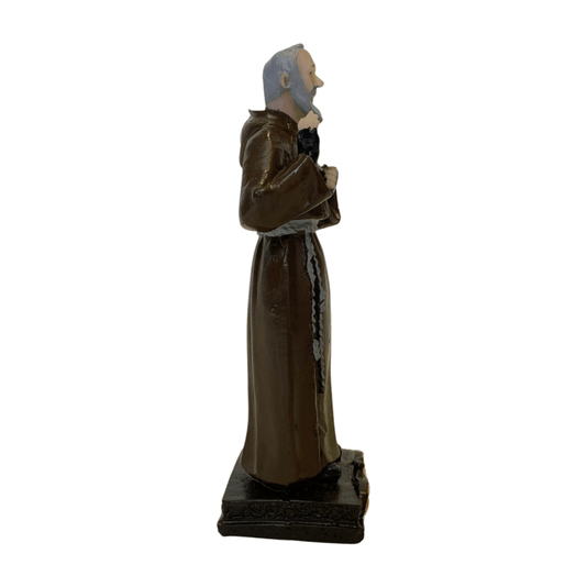 Imagem de Padre Pio em Resina - 11cm