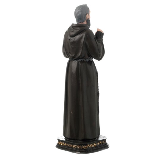 Imagem de Padre Pio em Resina - 20cm
