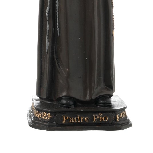 Imagem de Padre Pio em Resina - 20cm