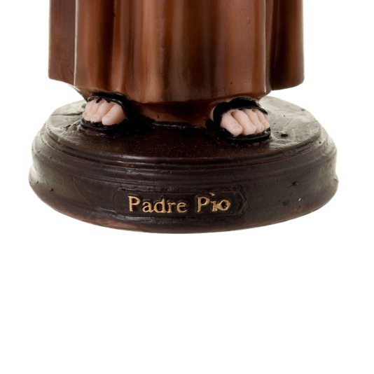 Imagem de São Padre Pio de Pietrelcina em Resina - 30cm
