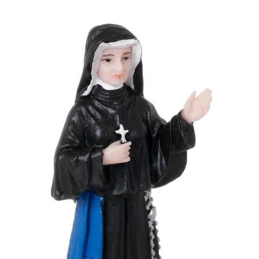 Imagem de Santa Faustina em Resina - 13,5cm