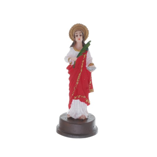 Imagem de Santa Luzia em Resina - 8cm