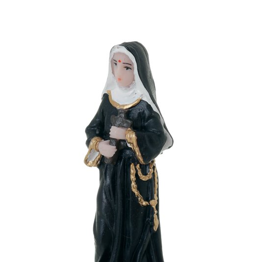 Imagem de Santa Rita de Cássia em Resina - 07cm