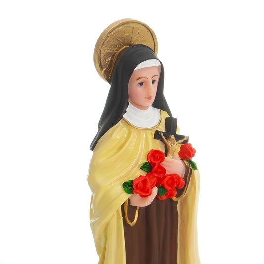 Imagem de Santa Teresinha em Resina - 27,5cm