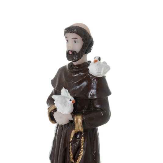 Imagem de São Francisco em Resina - 8,5cm