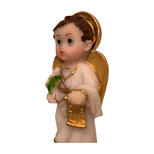 Imagem de São Gabriel Infantil em Resina - 8cm