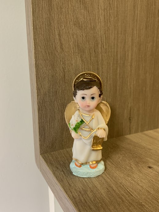 Imagem de São Gabriel Infantil em Resina - 8cm
