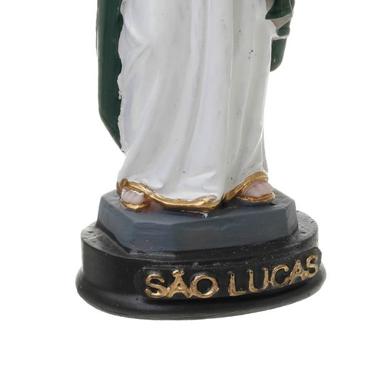 Imagem de São Lucas em Resina - 13,5cm