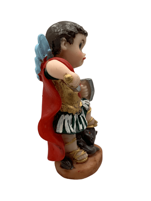 Imagem de São Miguel Arcanjo Modelo Infantil em Resina - 8cm