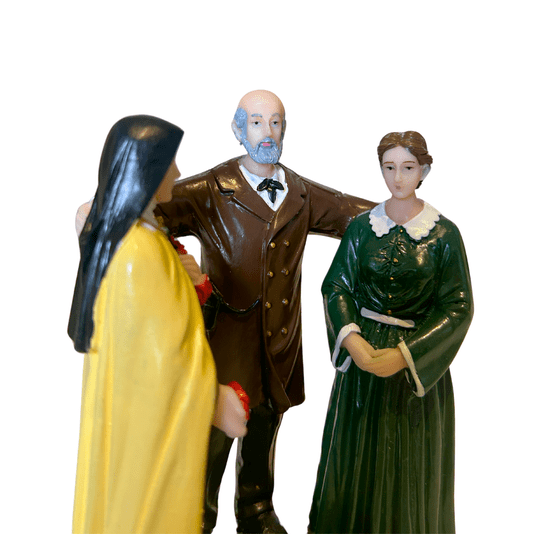 Imagem dos Santos Luís e Zélia Pais de Santa Teresinha - 15cm