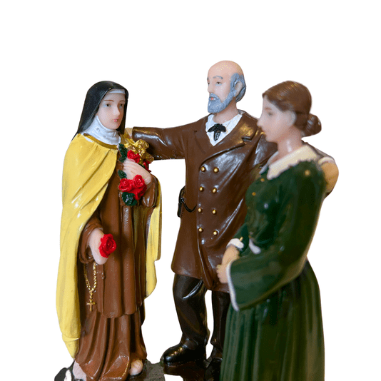 Imagem dos Santos Luís e Zélia Pais de Santa Teresinha - 15cm