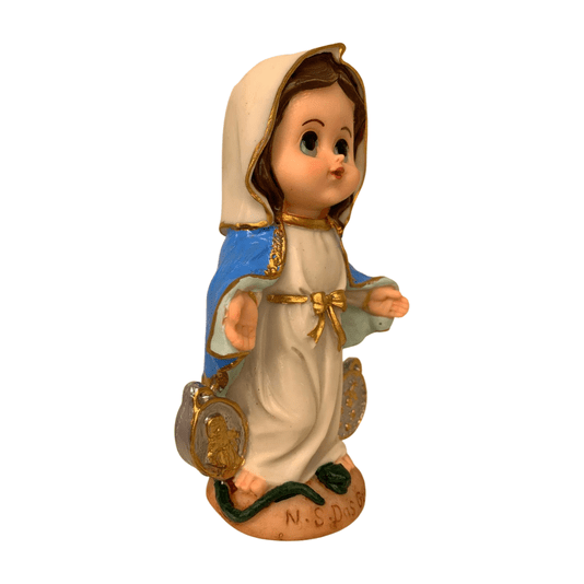 Imagem Nossa Senhora Das Graças Infantil em Resina - 14cm