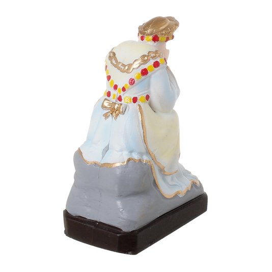 Imagem de Nossa Senhora de La Salette Chorando em Resina - 11cm