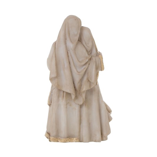 Imagem Sagrada Família Barroca em Resina 14cm