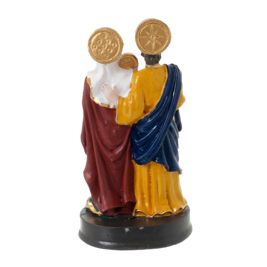 Imagem Sagrada Família em Resina - 12cm