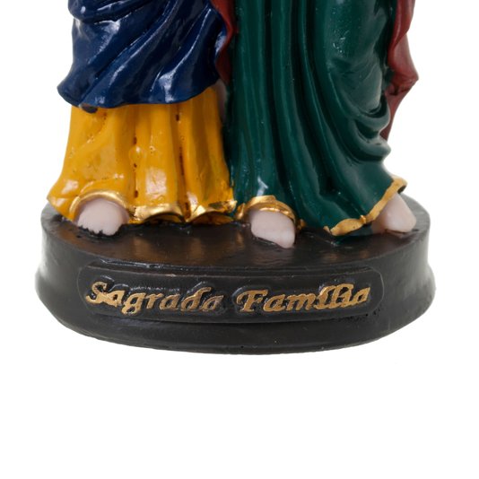 Imagem Sagrada Família em Resina - 12cm