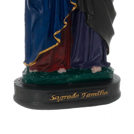 Imagem Sagrada Família em Resina - 15cm
