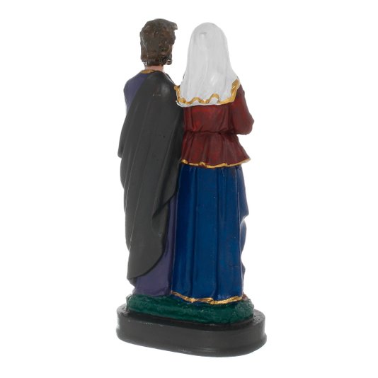 Imagem Sagrada Família em Resina - 15cm