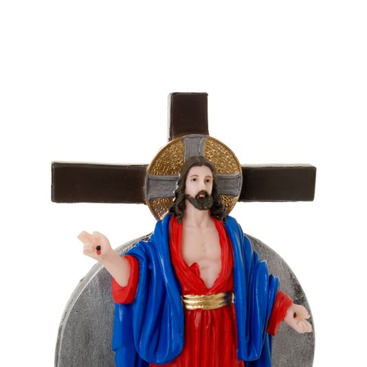 Imagem Santas Chagas de Jesus em Resina - 21cm