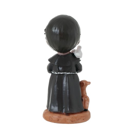 Imagem São Francisco de Assis infantil em resina - 13cm