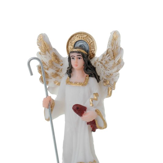 Imagem São Rafael em Resina - 9cm