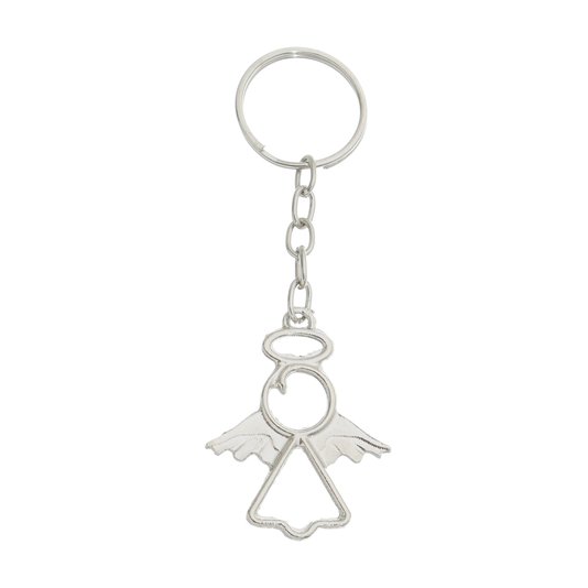 Kit Cheguei Infantil com Terço, Pulseira e Chaveiro - Branco
