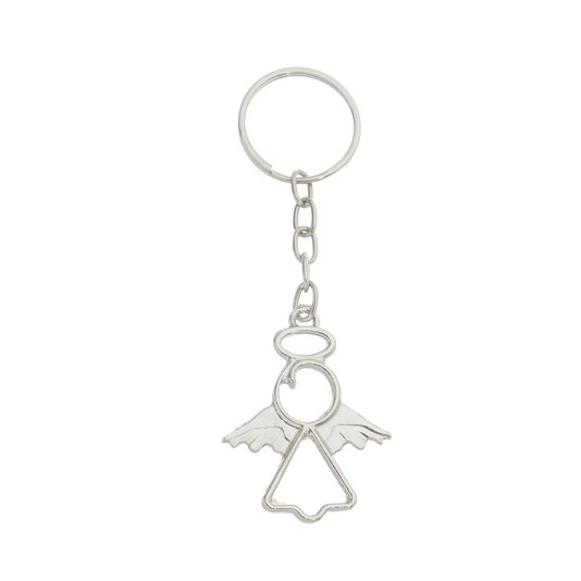 Kit Cheguei Infantil com Terço, Pulseira e Chaveiro - Azul