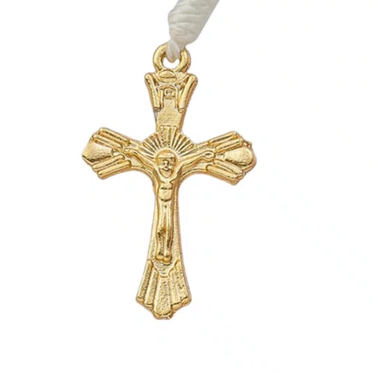 Kit Dezena Nossa Senhora de Guadalupe Pérola Abs Branca 8mm 6un
