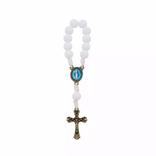 Kit Dezena NS Das Graças Pérola Branca 8mm 6un