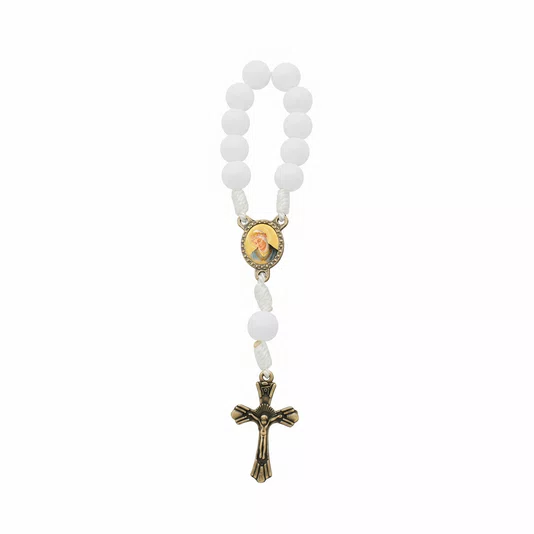 Kit Dezena NS De Salette Pérola Branca 8mm 6un