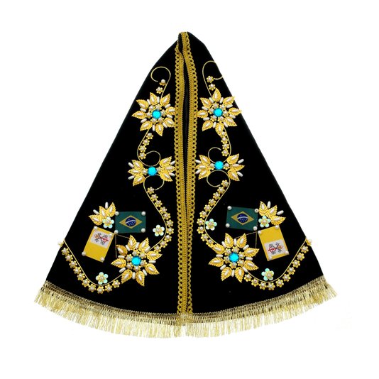 Manto para Imagem de Nossa Senhora da Conceição Aparecida - 36cm