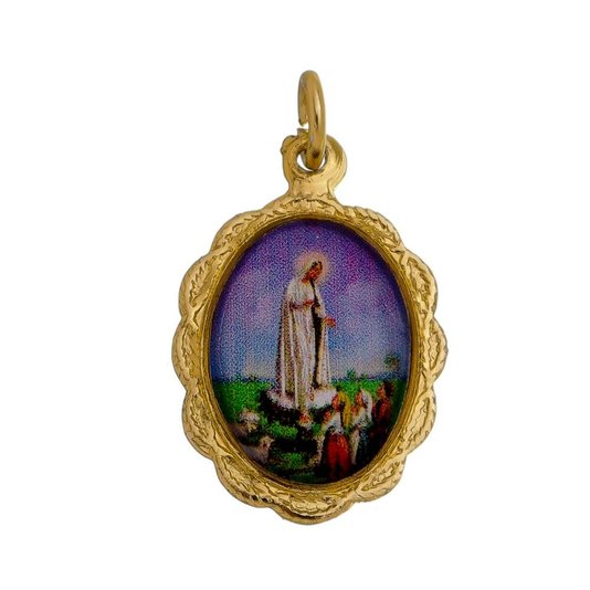 Medalha de Nossa Senhora de Fátima - 50un