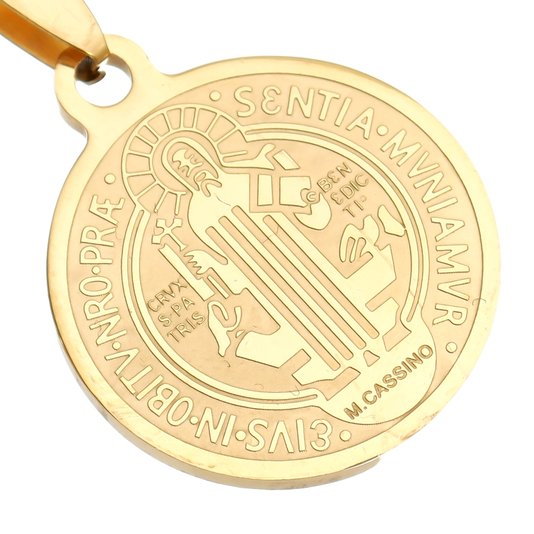 Medalha de São Bento Dourada