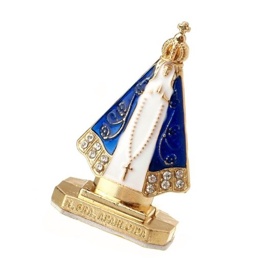 Pedestal para Carro de Nossa Senhora Aparecida com Strass