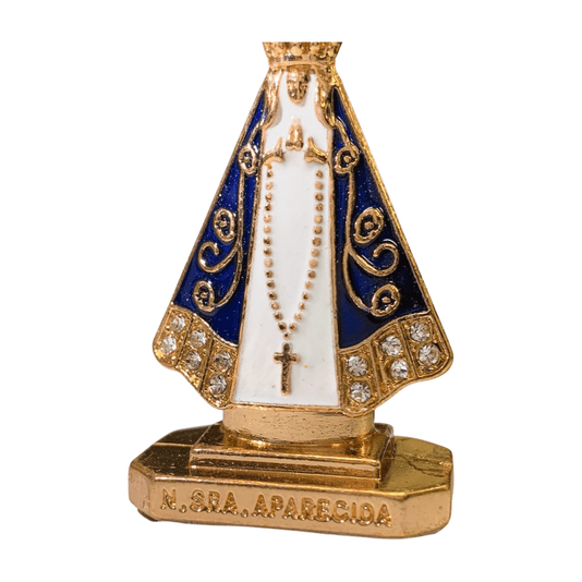 Pedestal para Carro de Nossa Senhora Aparecida com Strass