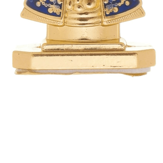 Pedestal para Carro de Nossa Senhora Aparecida em Metal Dourado - 4,5cm