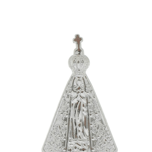 Pedestal para Carro de Nossa Senhora da Conceição Aparecida - Prata