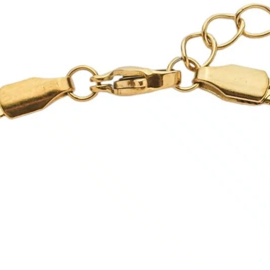 Pulseira São Bento em Inox Dourada