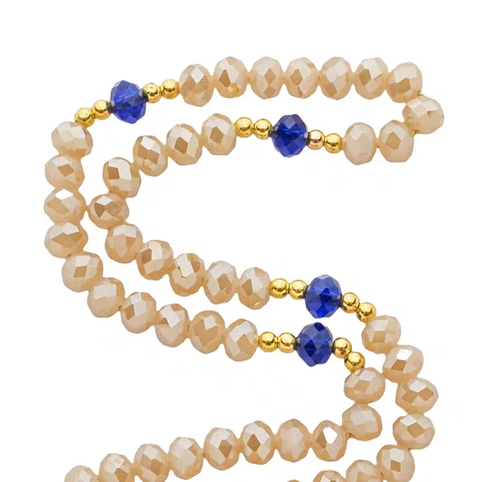 Terço Cristal Luxo Nossa Senhora da Conceição