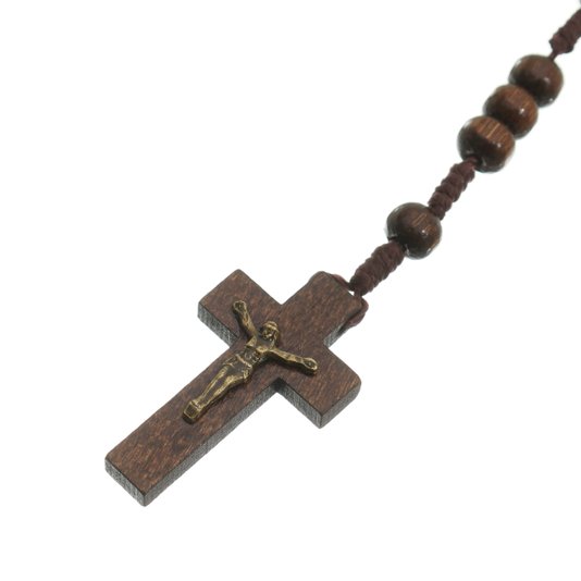 Terço de Nossa Senhora Aparecida - Marrom