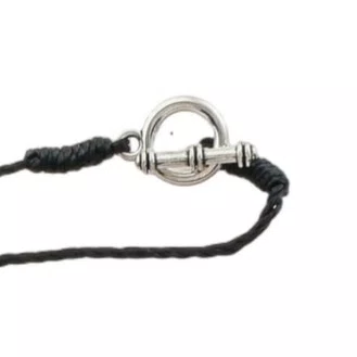 Terço de Pescoço de Nossa Senhora Aparecida em Hematita 4mm