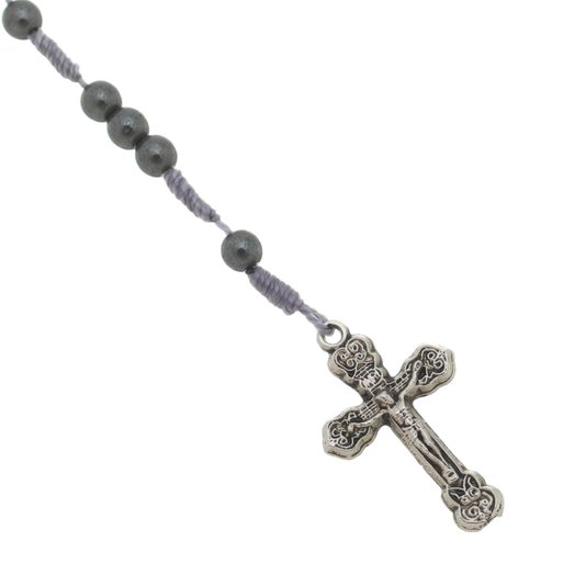 Terço de Pulso Nossa Senhora Aparecida em Hematita - 2Un