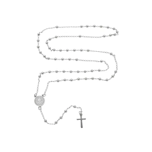 Terço de São Bento Inox 4mm