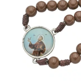 Terço de São Francisco - Marrom