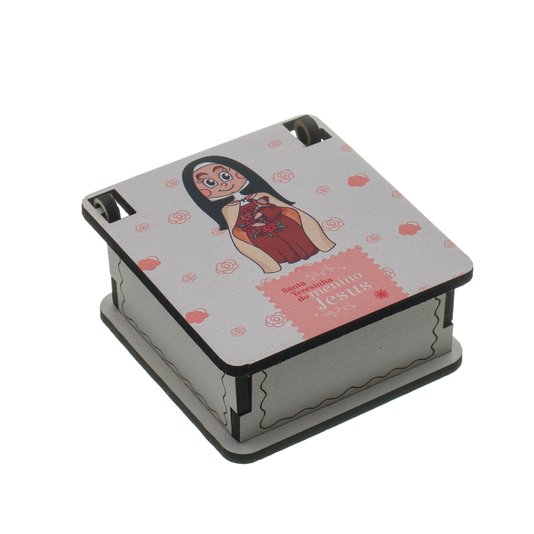 Terço Infantil de Santa Teresinha com Porta Terço