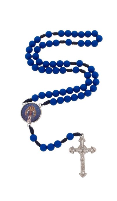 Terço Nossa Senhora Aparecida com Porta Terço em Mdf - Linha Santos