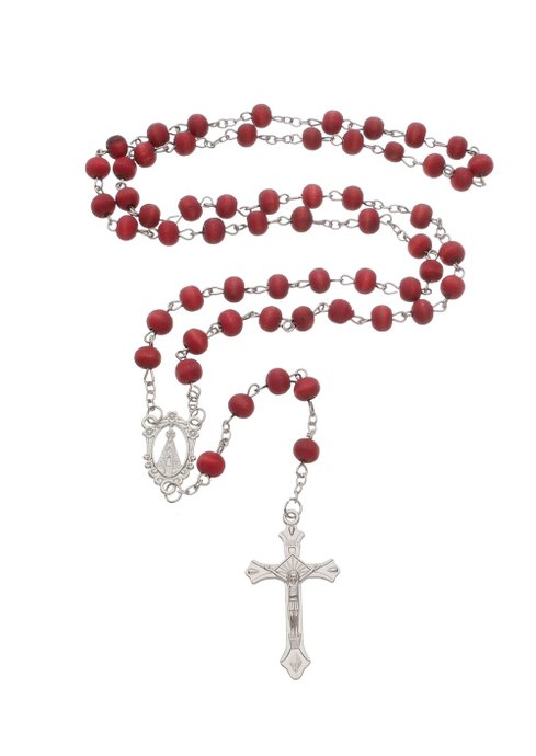 Terço Perfumado de Nossa Senhora Aparecida Prata