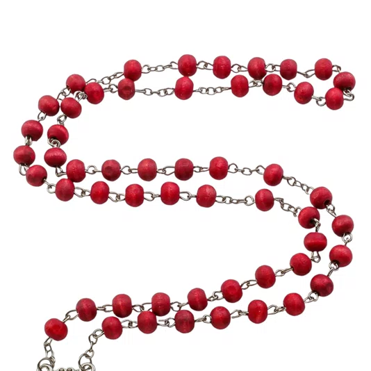 Terço Perfumado de Nossa Senhora Aparecida com Caixinha Acrílica - 12un
