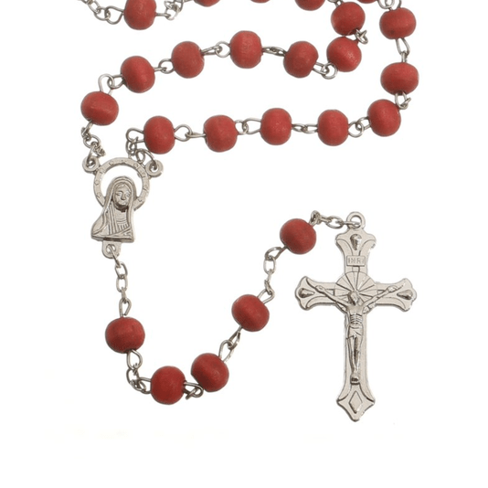 Terço Perfumado de Nossa Senhora do Silêncio com Caixinha Acrílica de Aparecida