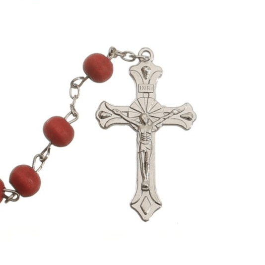 Terço Perfumado de Nossa Senhora do Silêncio com Caixinha Acrílica de Aparecida